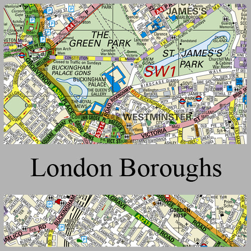 London Borough Maps I Love Maps 0977