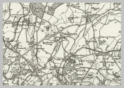 1890 Collection - Loughborough (Derby) Ordnance Survey Map | I Love Maps