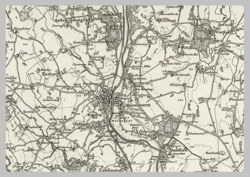 1890 Collection - Dudley (Wolverhampton) Ordnance Survey Map