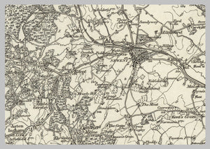 1890 Collection - Tewkesbury (Worcester) Ordnance Survey Map– I Love Maps