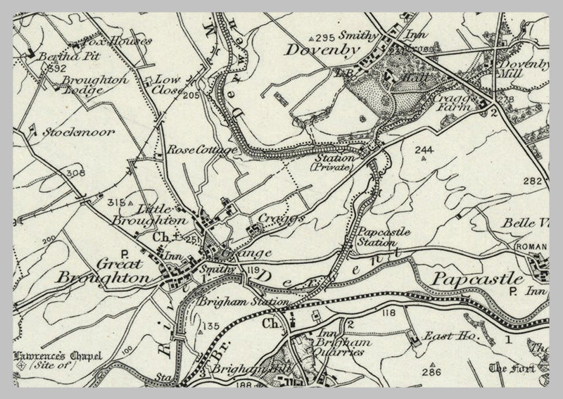 1890 Collection - Maryport (Silloth) Ordnance Survey Map