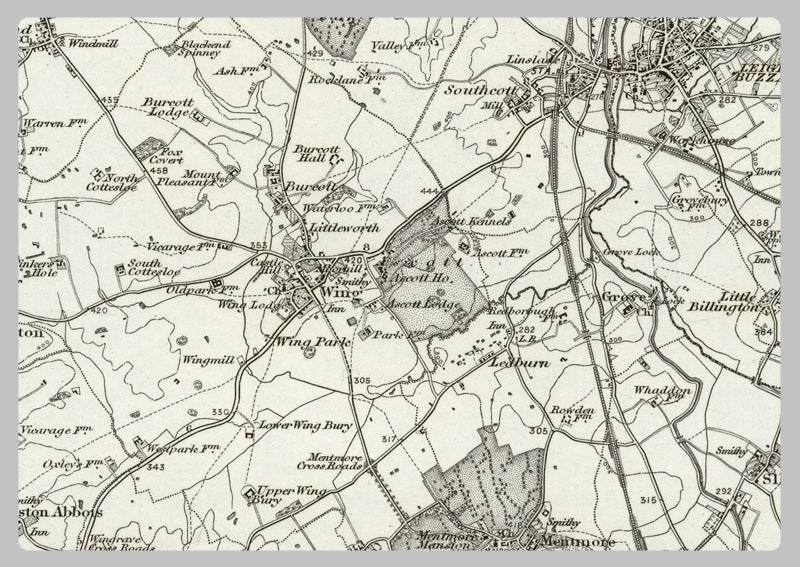 1890 Collection - Leighton Buzzard (Bedford) Ordnance Survey Map