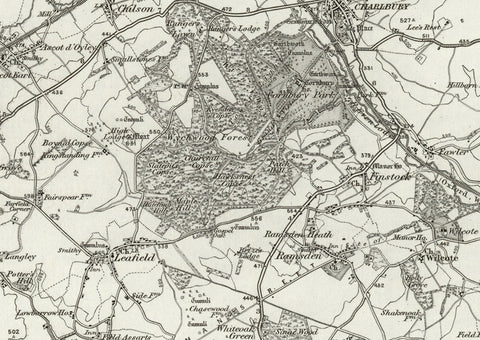 1890 Collection - Oxford (Chipping Norton) Ordnance Survey Map | I Love ...