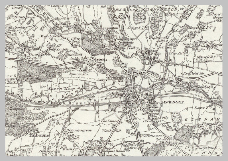 1890 Collection - Hungerford (Abingdon) Ordnance Survey Map– I Love Maps