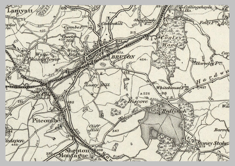 1890 Collection - Wincanton Ordnance Survey Map | I Love Maps