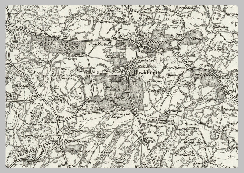 1890 Collection - Tenterden (Maidstone) Ordnance Survey Map– I Love Maps