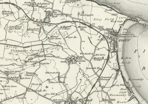 1890 Collection - Scarborough Ordnance Survey Map | I Love Maps