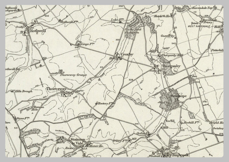 1890 Collection - Great Grimsby (Patrington) Ordnance Survey Map