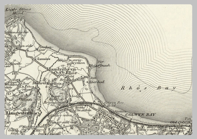 1890 Collection - Rhyl Ordnance Survey Map