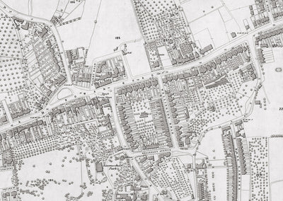 London 1872 Ordnance Survey Map - Sheet XI - Acton– I Love Maps