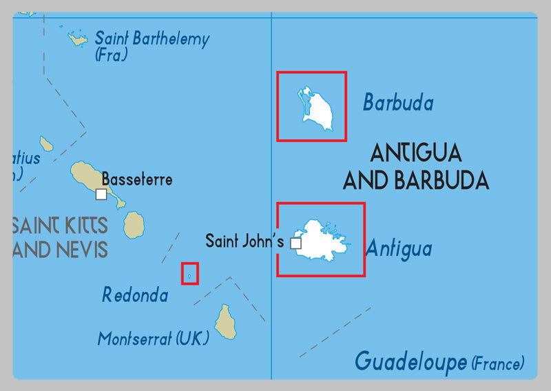 Antigua Road Map