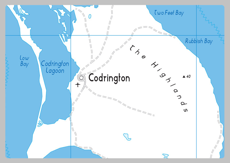 Antigua Road Map