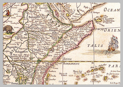 1644 - Map of Africa by Willem Blaeu– I Love Maps