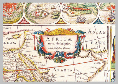 1644 - Map of Africa by Willem Blaeu– I Love Maps