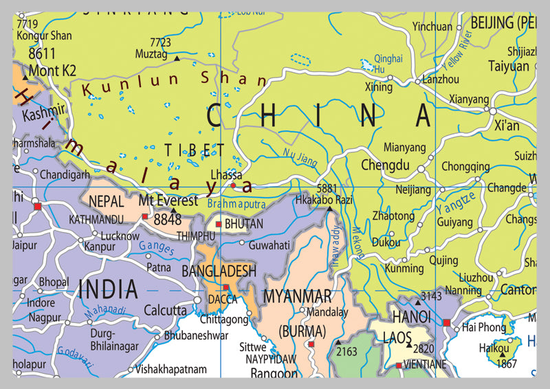 Asia Political Map