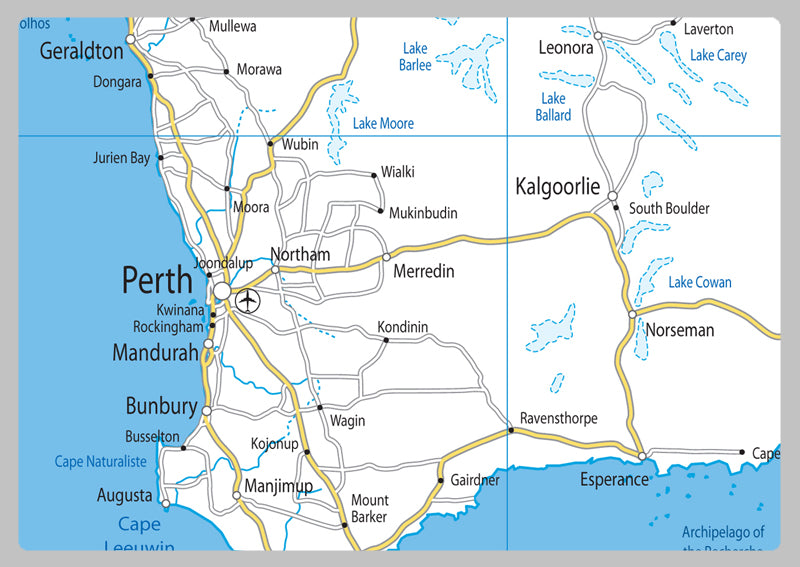 Australia Road Map