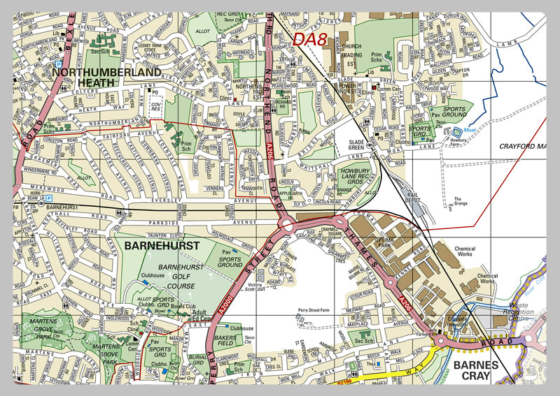 Bexley London Borough Map