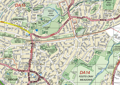 Bexley London Borough Map | I Love Maps