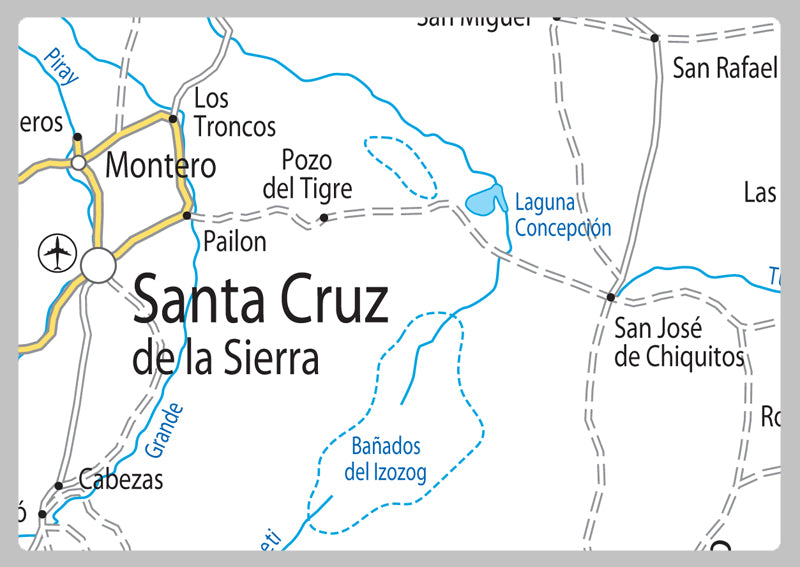 Bolivia Road Map