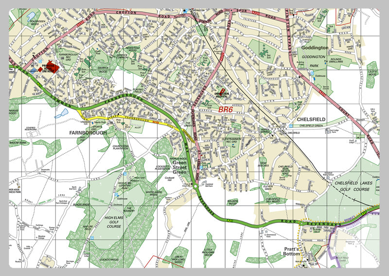 Bromley London Borough Map