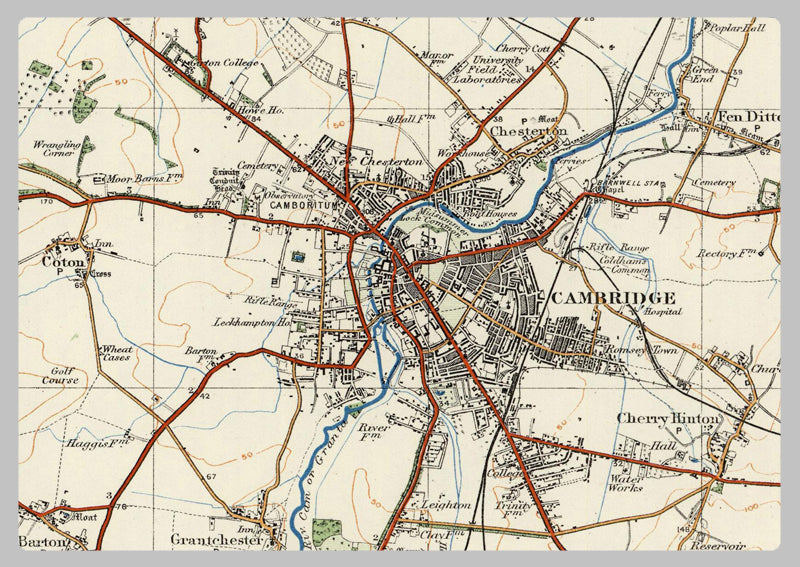 1920 Collection - Cambridge Ordnance Survey Map