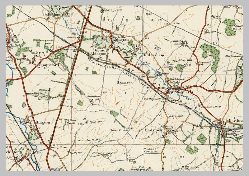 1920 Collection - Cambridge Ordnance Survey Map