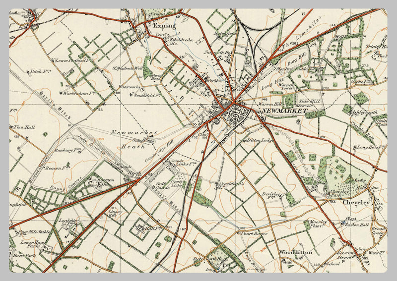 1920 Collection - Cambridge Ordnance Survey Map