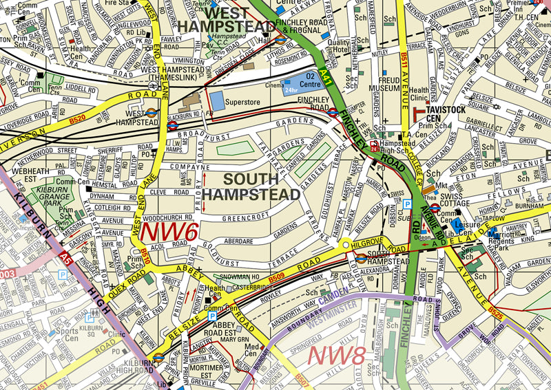 Camden London Borough Map– I Love Maps