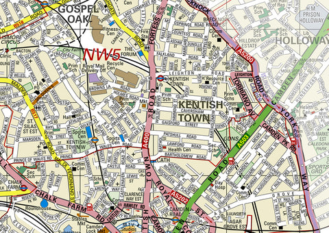 Camden London Borough Map | I Love Maps