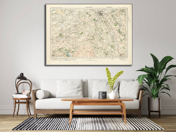 1920 Collection - Carlisle Ordnance Survey Map