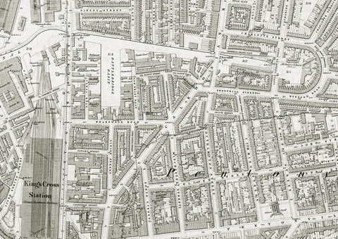 London 1872 Ordnance Survey Map - Sheet XXVI - Clerkenwell | I Love Maps