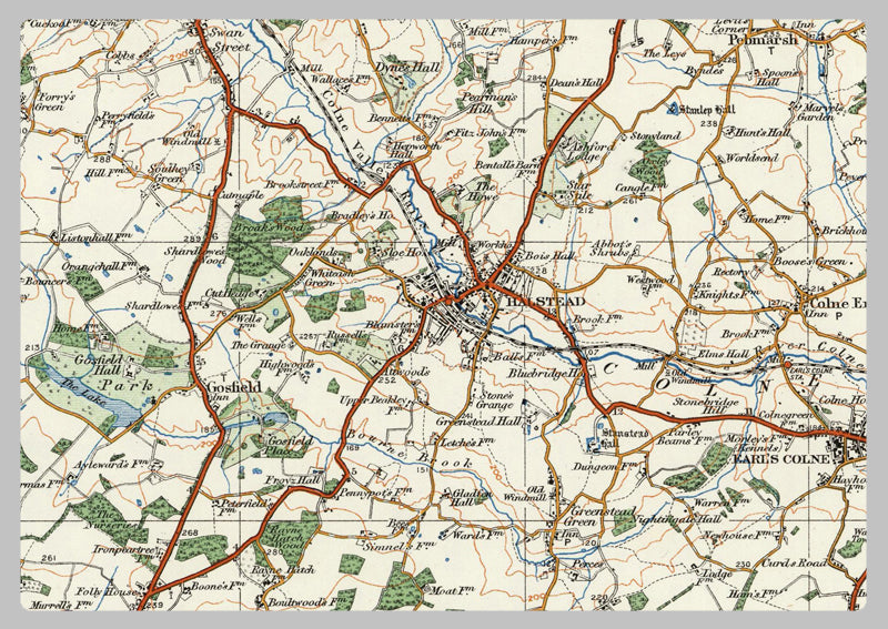 1920 Collection - Colchester Ordnance Survey Map