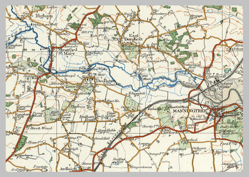 1920 Collection - Colchester Ordnance Survey Map