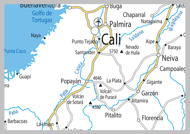 Colombia Road Map