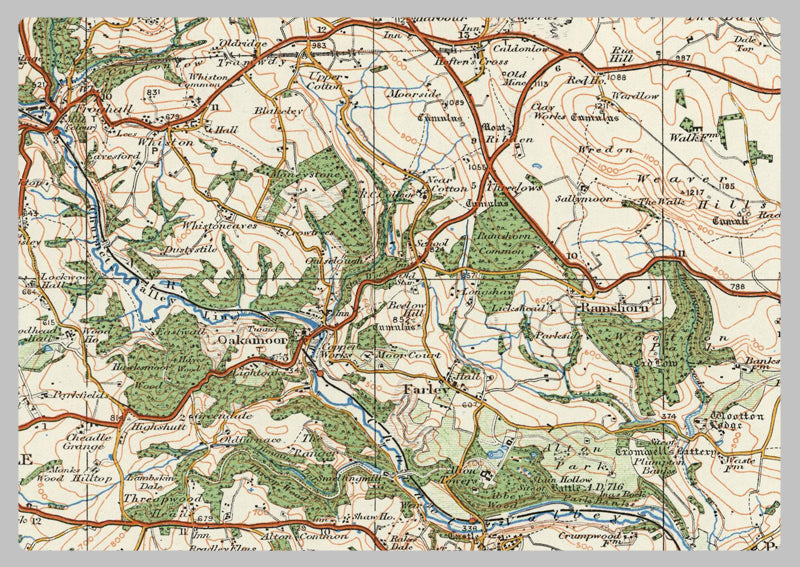 1920 Collection - Derby Ordnance Survey Map