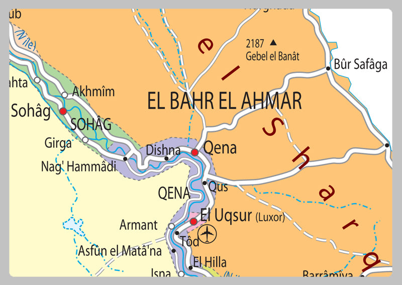 Egypt Political Map