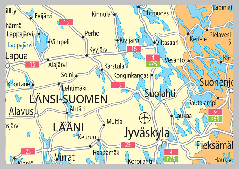 Finland Political Map