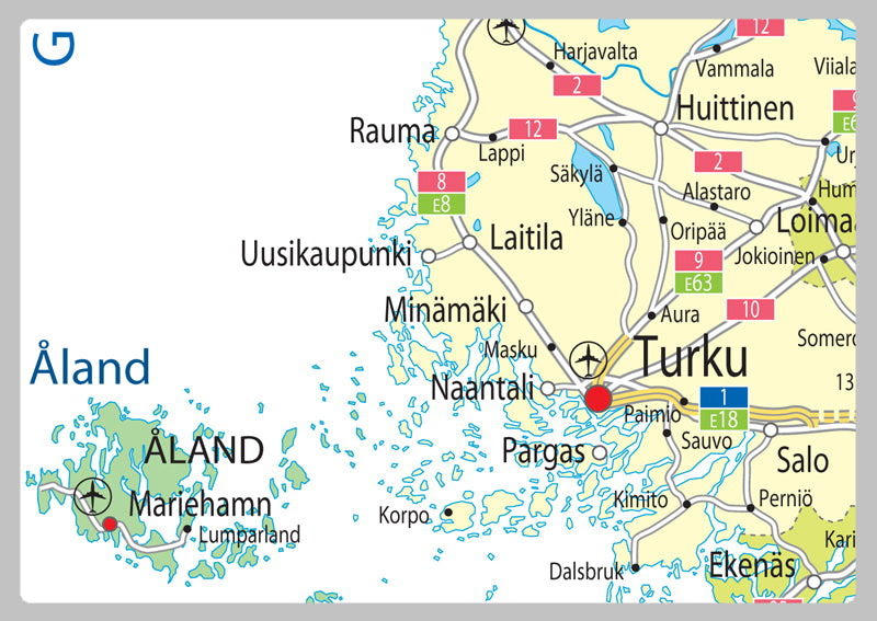 Finland Political Map