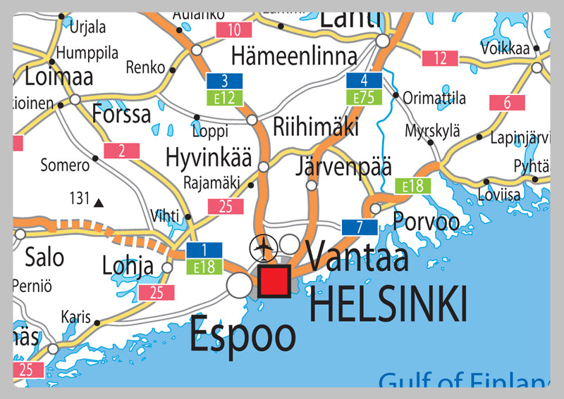 Finland Road Map