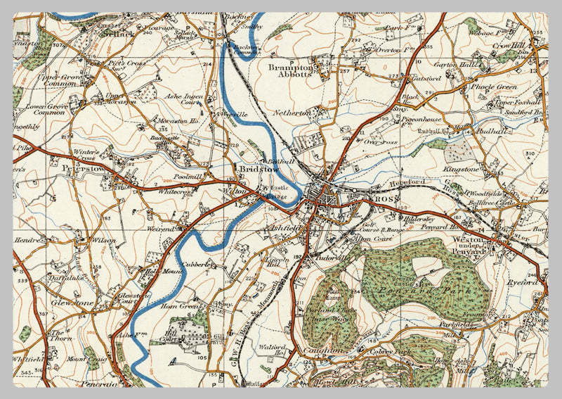 1920 Collection - Gloucester & Forest of Dean Ordnance Survey Map