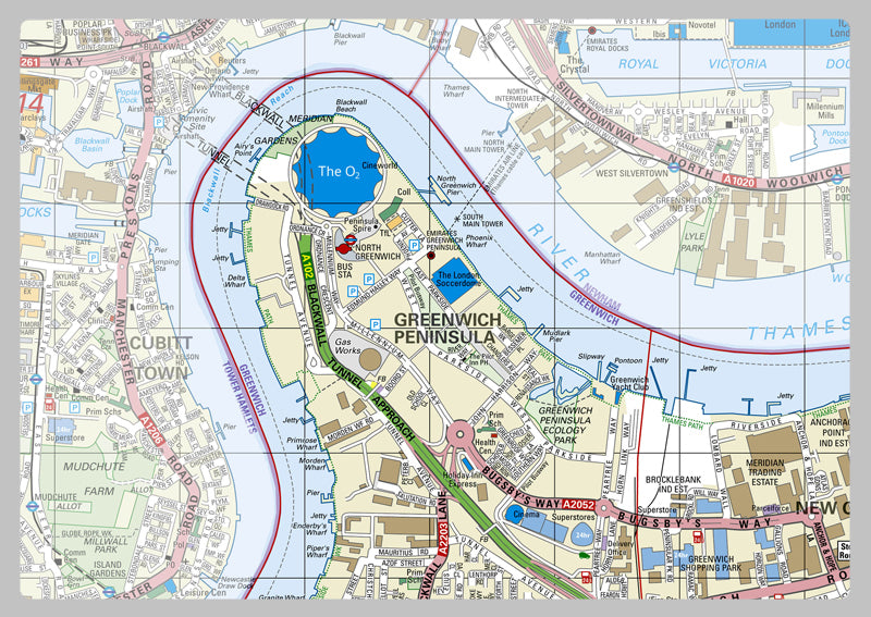 Greenwich London Borough Map– I Love Maps