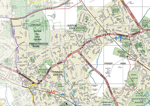 Harrow London Borough Map | I Love Maps