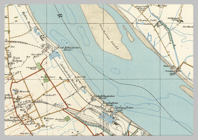 1920 Collection - Hull Ordnance Survey Map