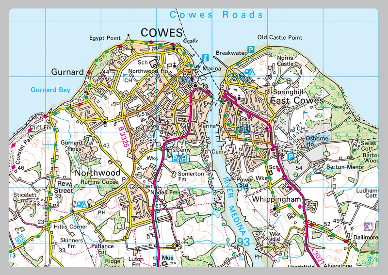 Isle Of Wight County Map