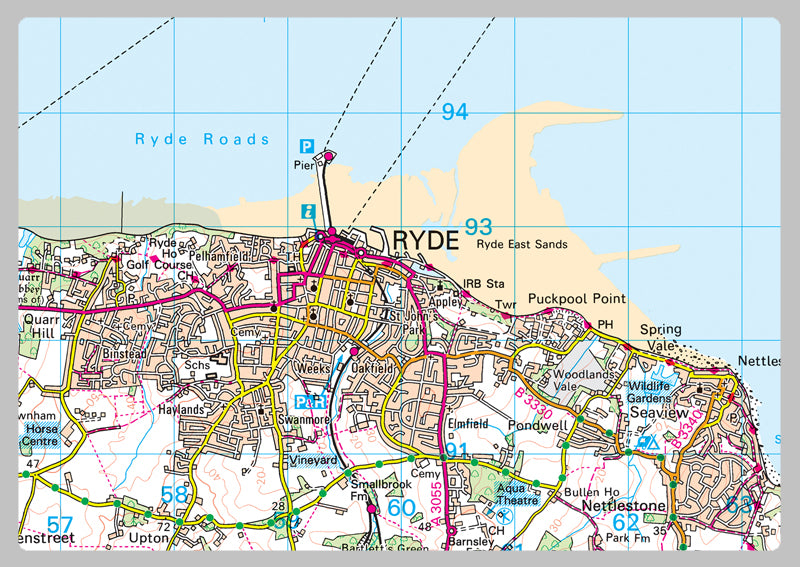 Isle Of Wight County Map