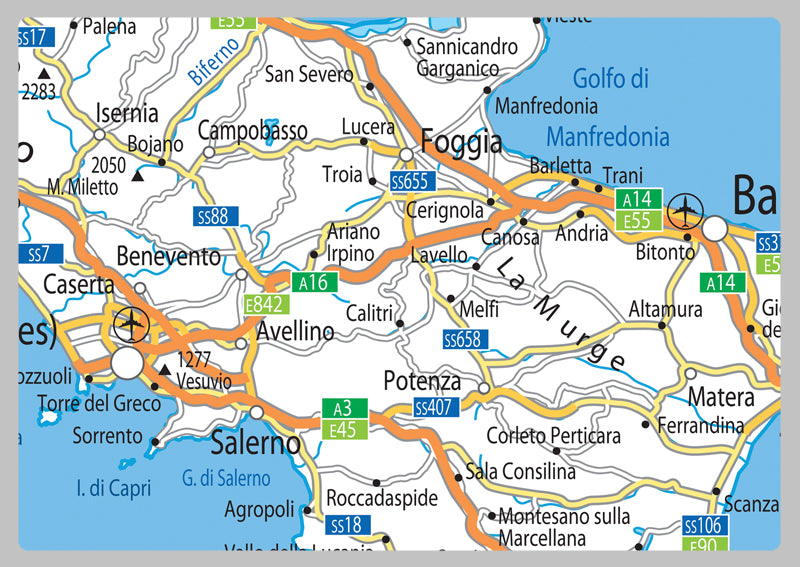 Italy Road Map