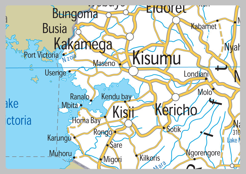 Kenya Road Map