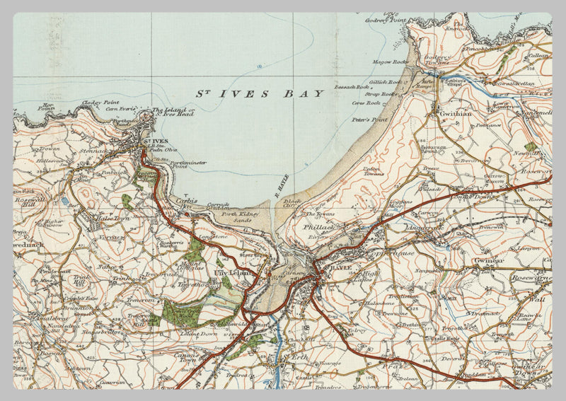 1920 Collection - Land's End & Lizard Ordnance Survey Map– I Love Maps