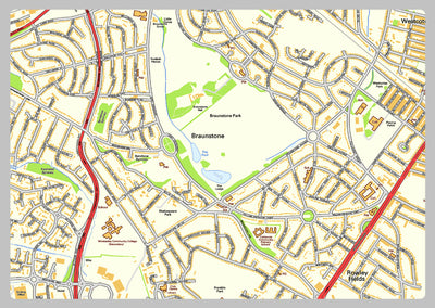 Leicester City Centre Street Map– I Love Maps