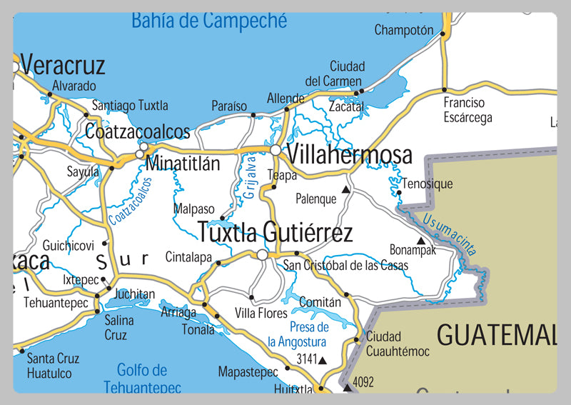 Mexico Road Map